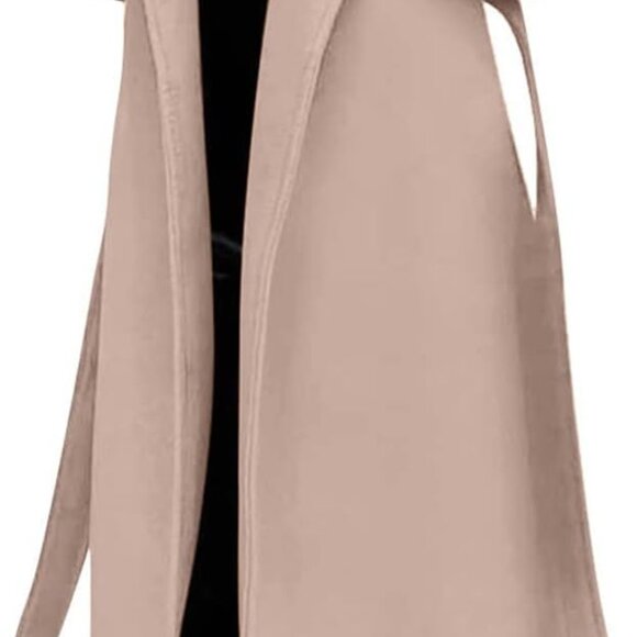 Beige Wool Coat - Picture 2 of 2